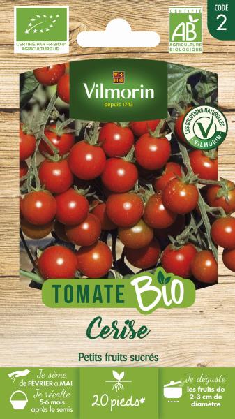 Potagères - Tomate Cerise - BIO - PACKAGING_RECTO